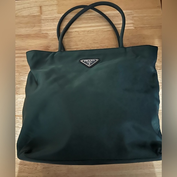 Prada Tassuto Nylon Tote - Picture 3 of 8